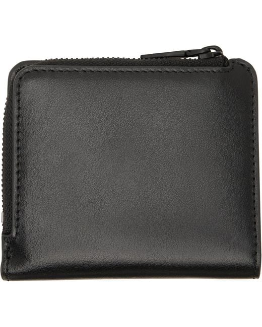 DIESEL Black Holi-d Bi Fold Zip L Walle for men