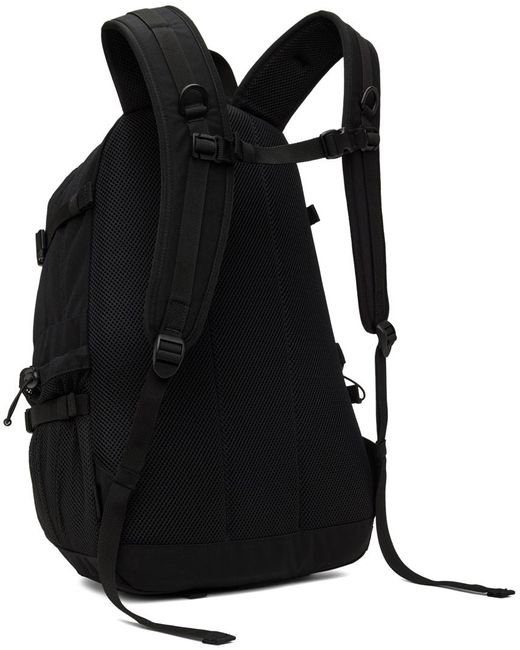 Thisisneverthat Black Intl-Logo 30 Backpack for men