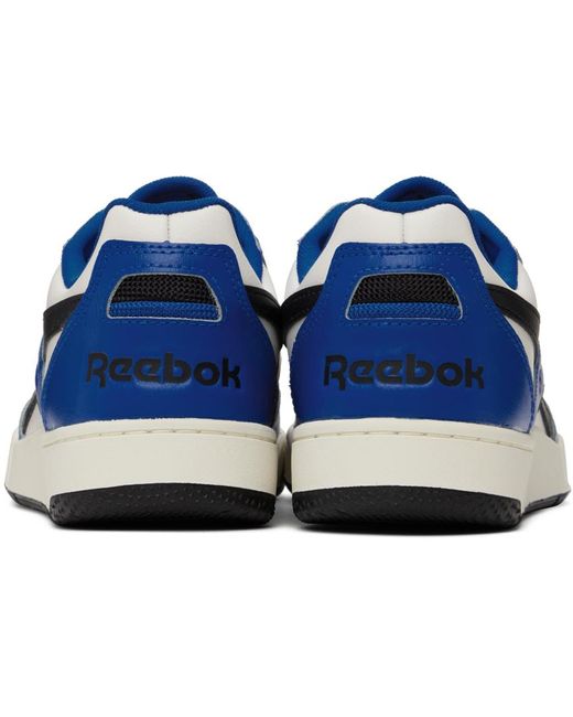 Baskets bb 4000 ii bleu et blanc Reebok pour homme en coloris Blue