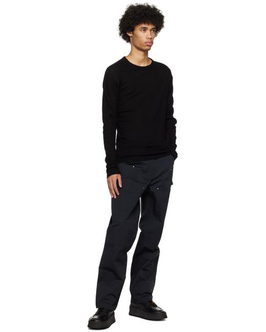 T-shirt couche de base à manches longues noir BERNER KUHL pour homme en coloris Black