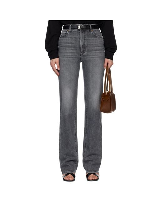 Khaite Black Danielle Stretch Jeans