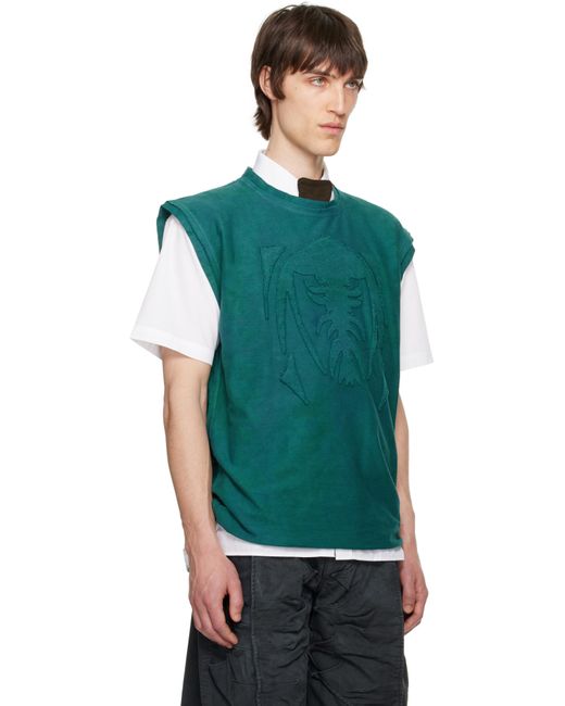 メンズ YAKU ブルー Fossil トップス Green