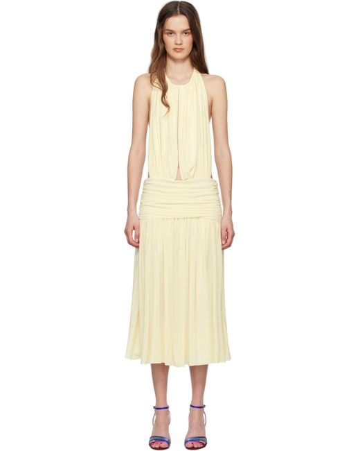 Mirror Palais Black Off- 'La Piscine' Lady Length Midi Dress