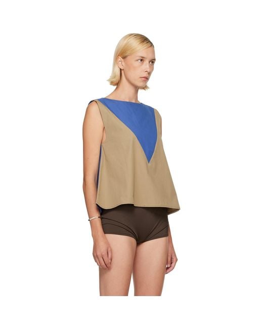 Baserange Blue Khaki & Tres Top