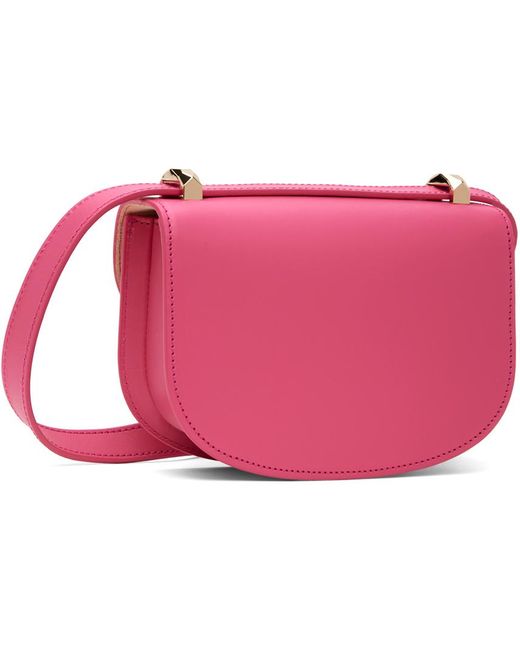 A.P.C. Pink Genève Mini Bag
