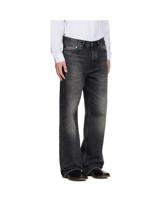 sunflower Gray Relaxed Boot Jeans for men