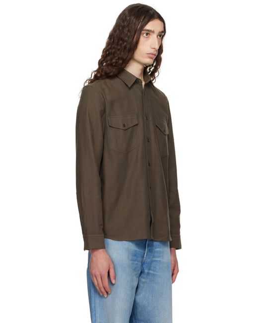 HUGO Black Flap Pocket Shirt for men