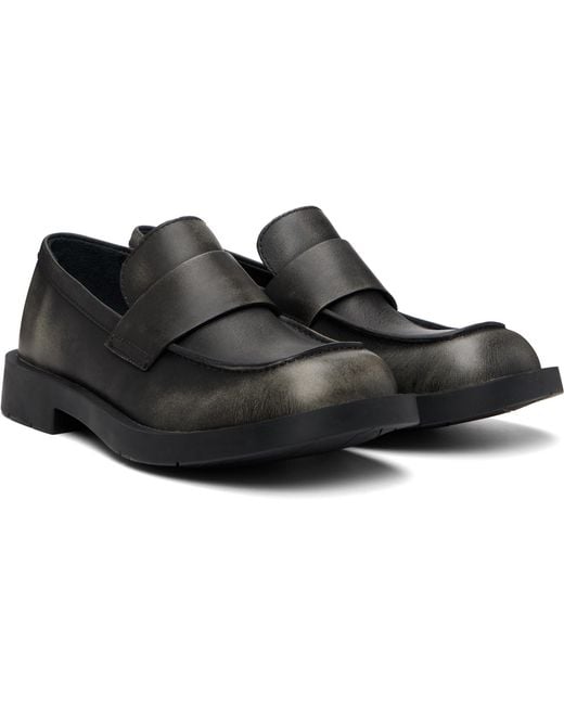 CAMPERLAB Black Mil 1978 Leather Loafers for men