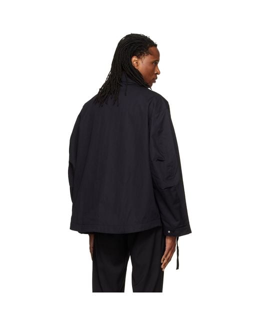 Studio Nicholson Black Comba Jacket for men