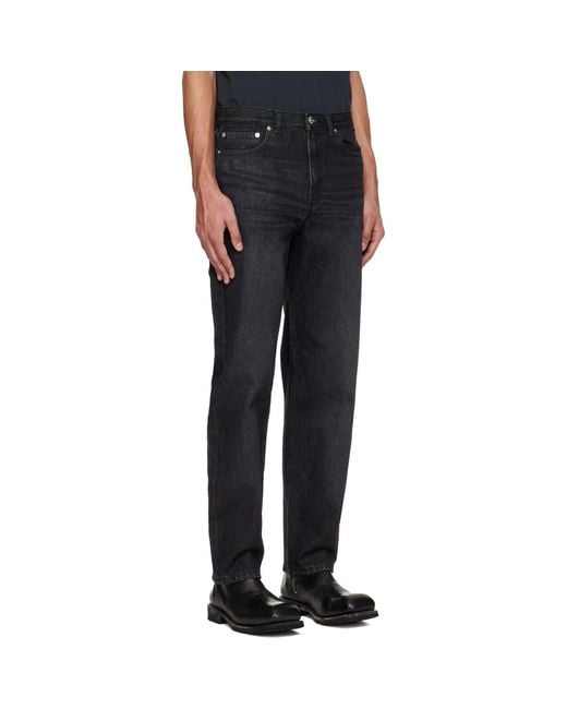 A.P.C. Black Martin Jeans for men