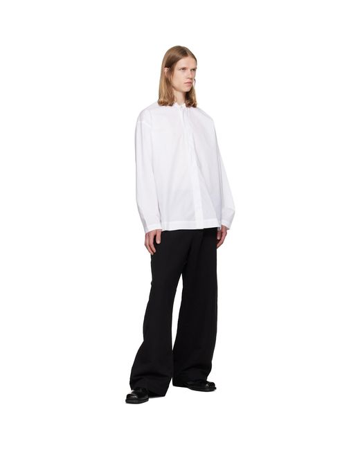 Studio Nicholson White Karst Shirt for men