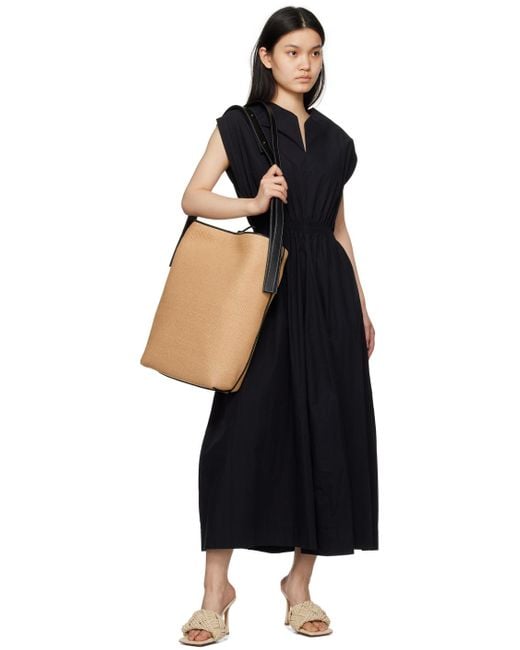 【関税込み】NEOUS ベージュ Saturn 2.0 トートバッグ Neous Saturn Leather Tote Bag - Brown | Editorialist
