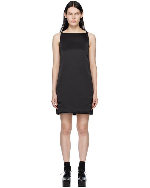 Robe Courte Sans Manches Noire Proenza Schouler en coloris Black