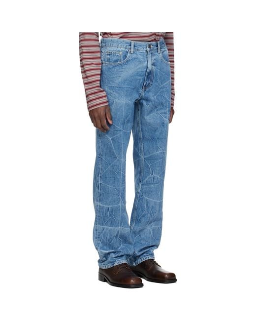 MMIC Blue Roadie Jeans for men