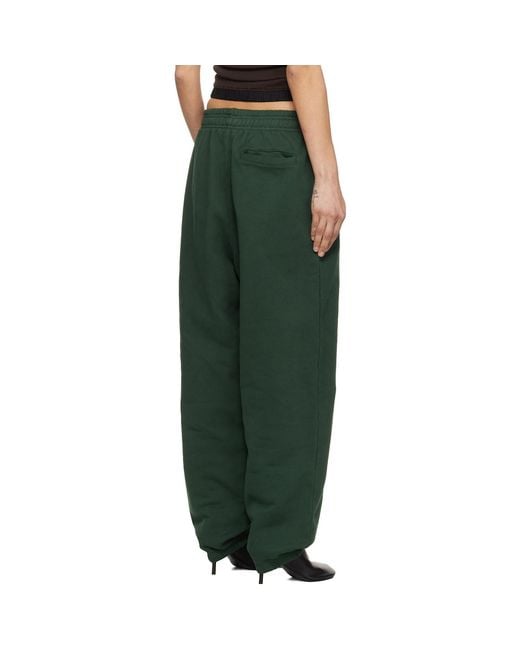 Entire studios Green Standard Sweatpants