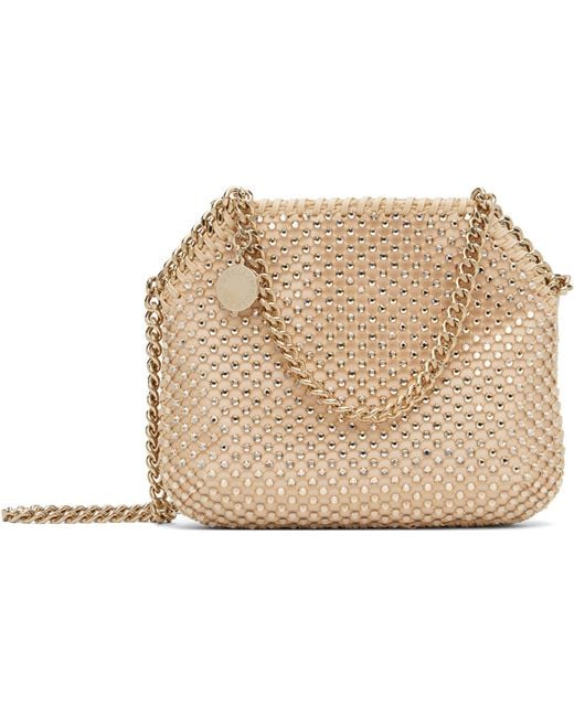 Stella McCartney Natural Falabella Mini Shoulder Bag