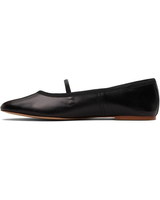 A.P.C. Black Swan Ballerina Flats
