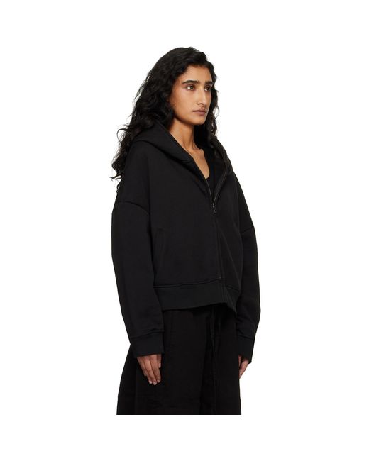 Entire studios Black Eternal Zip Hoodie