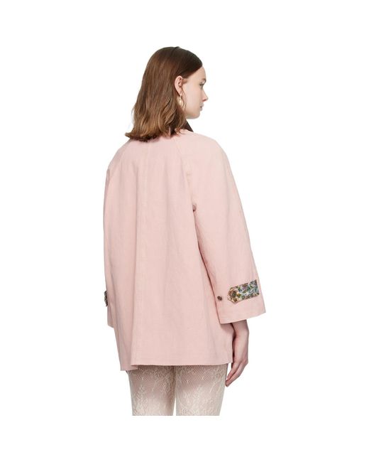 Valentino Pink Denim Jacket