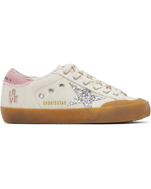 Golden Goose Deluxe Brand Black Off- Super-Star Penstar Sneakers