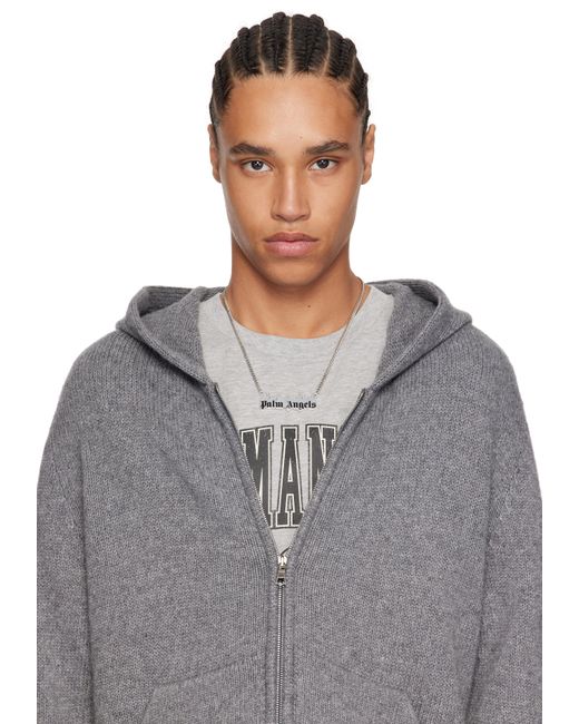 Palm Angels Multicolor Burning Logo Necklace for men