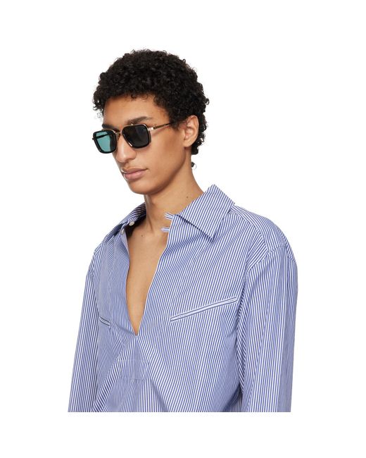 Akoni Black Solis Sunglasses for men