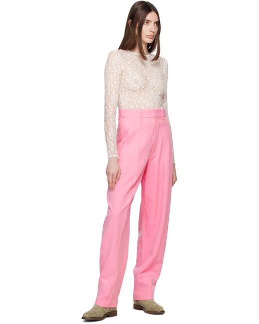 Isabel Marant Pink Sopiavea Trousers