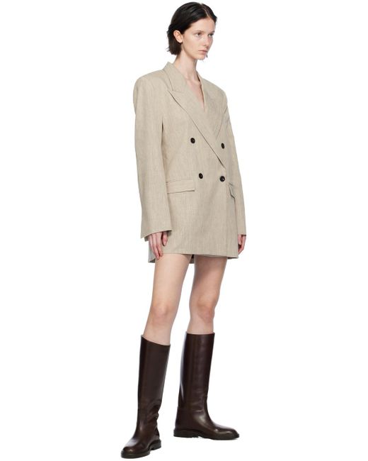 LEGRES Burgundy Leather Riding Boots in Brown Lyst UK