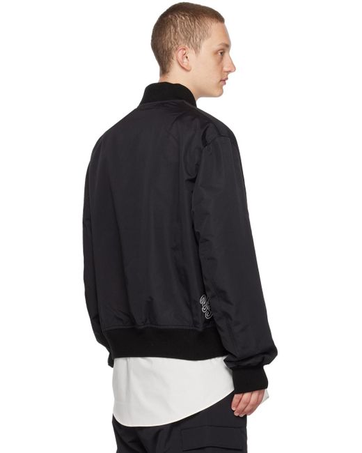 Blouson aviateur team Y-3 pour homme en coloris Noir | Lyst