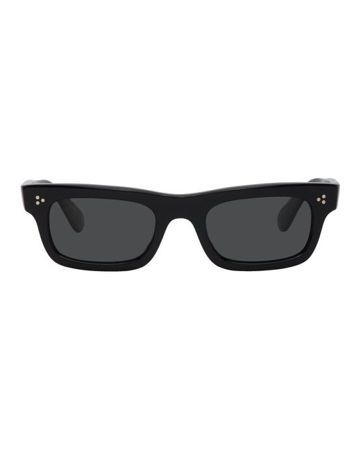Oliver Peoples Black Jaye Sunglasses for men