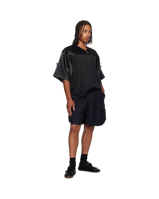 Abra Black Ssense Exclusive Basketball T-Shirt for men
