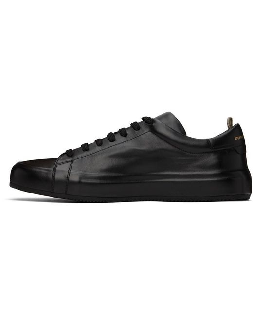 Officine Creative Black Easy 001 Sneakers for men