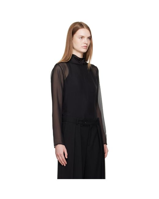 La Collection Black Clarice Blouse