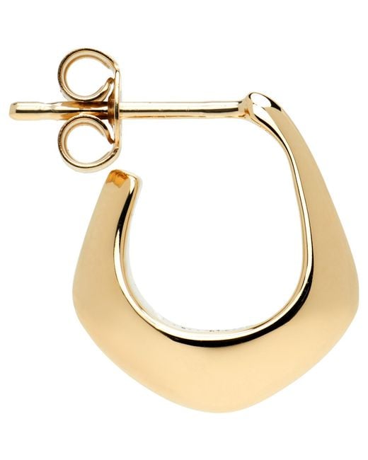 Lemaire Metallic Mini Drop Single Earring for men