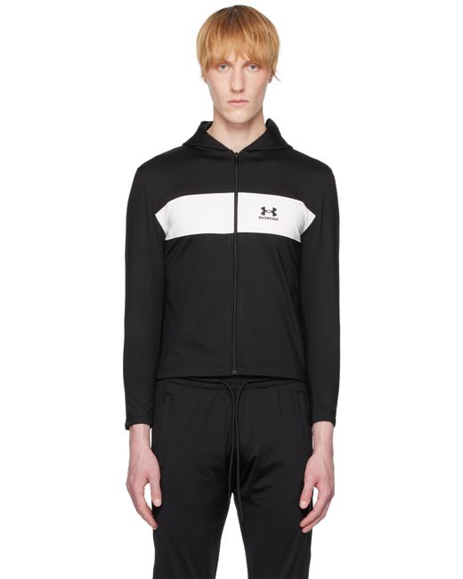 メンズ Balenciaga ブラック Under Armourエディション Sweatsuit フーディ Black
