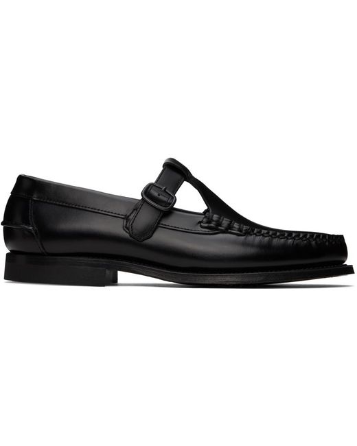 Hereu Black Alber Loafers for men