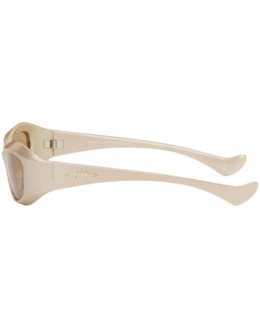 Le Specs Black Taupe Swift Lust Sunglasses