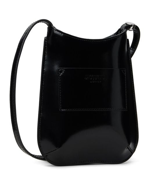 Jacquemus Black 'The Bisou Phone Pouch' Bag for men