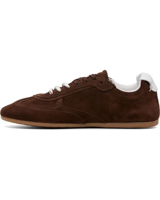 Alohas Brown Tb.24 Suede Leather Sneakers