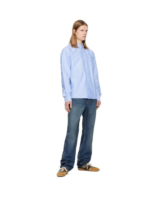 Isabel Marant Blue Jasolo Shirt for men