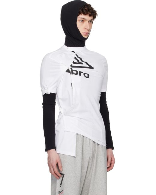 PROTOTYPES Black Hook & Bar T-Shirt for men
