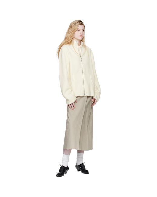 Rier Natural Off- Full Zip Jacket