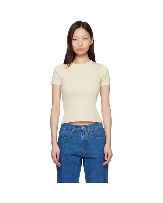 Flore Flore Blue Off- Car T-Shirt