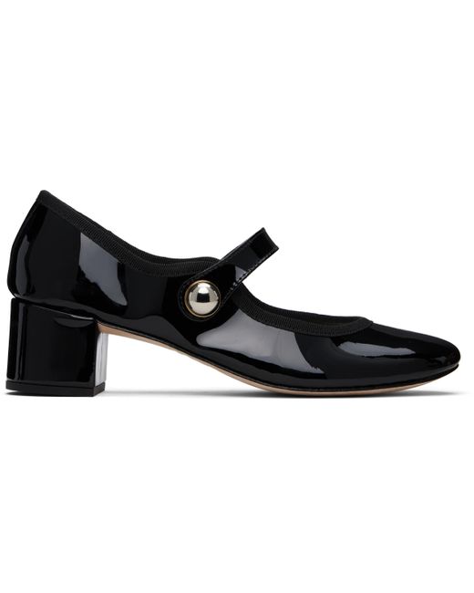 Repetto Black Fabienne Mary Jane Heels