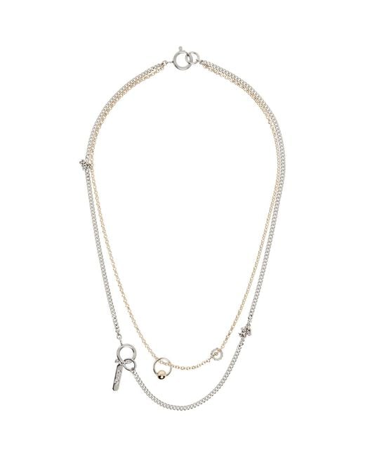 Justine Clenquet Multicolor Clark Necklace