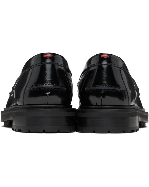 Aeyde Black Leon Loafers