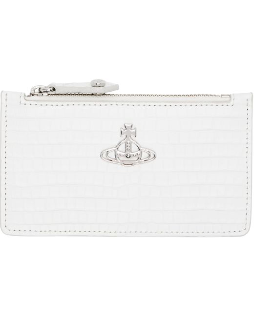 Vivienne Westwood Black Slim Long Card Holder for men
