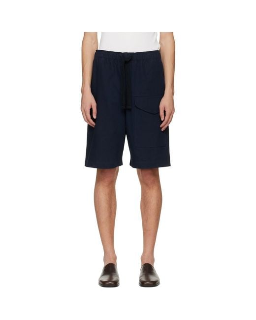 Studio Nicholson Blue Ikaria Shorts for men