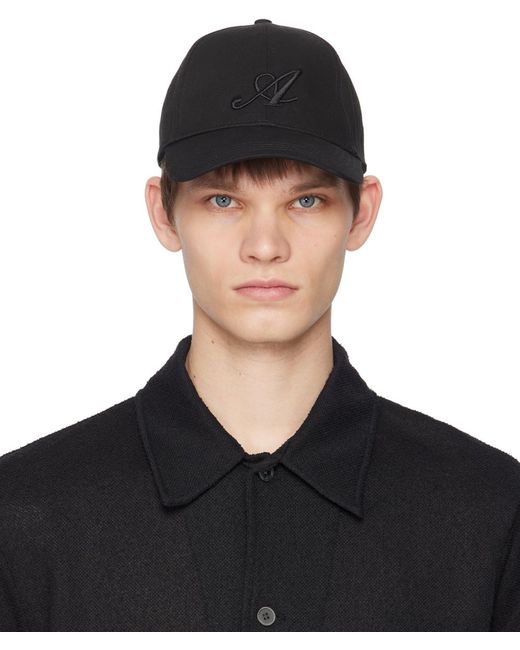 Axel Arigato Black Signature Cap for men