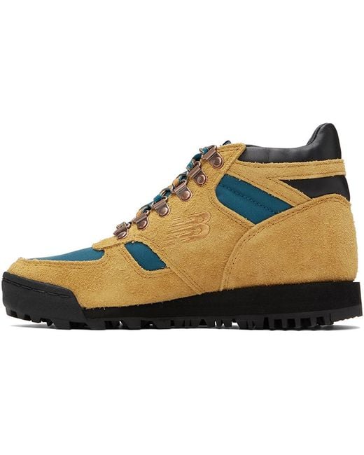 New Balance Black Tan & Blue Rainier Boots